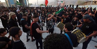 سیاهپوشی خوزستان در سوگ امام مظلوم بقیع
