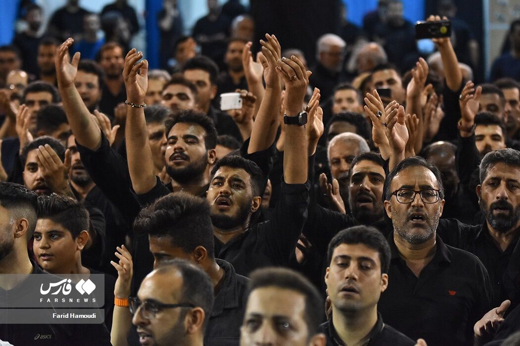 سیاهپوشی خوزستان در سوگ امام مظلوم بقیع