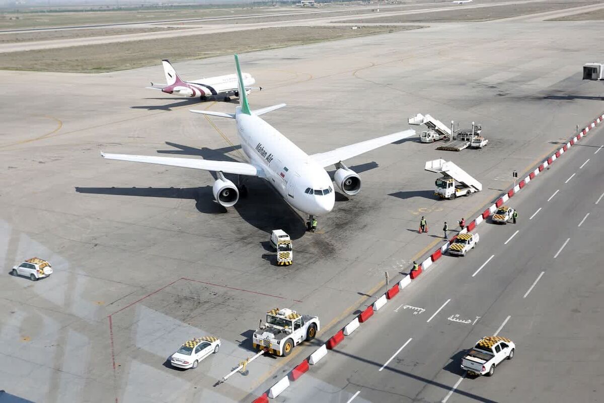 پروازهای خارجی فرودگاه مشهد ۲۴ درصد افزایش یافت