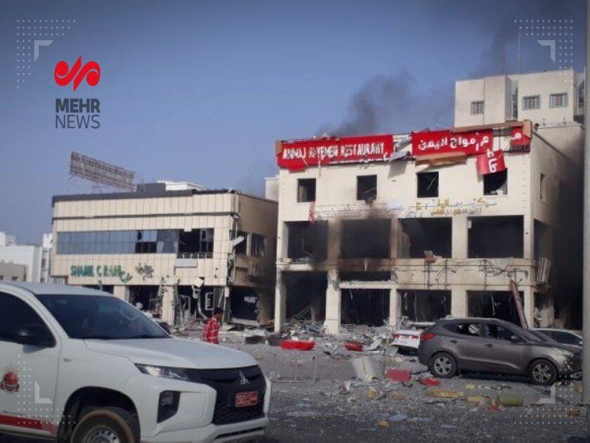 انفجار در عمان/ ۱۸ نفر زخمی شدند+ فیلم و تصاویر