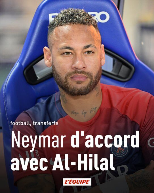 توافق نیمار با الهلال عربستان +عکس