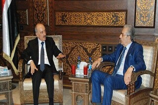 دیدار وزیر کشور سوریه و سفیر الجزایر در دمشق