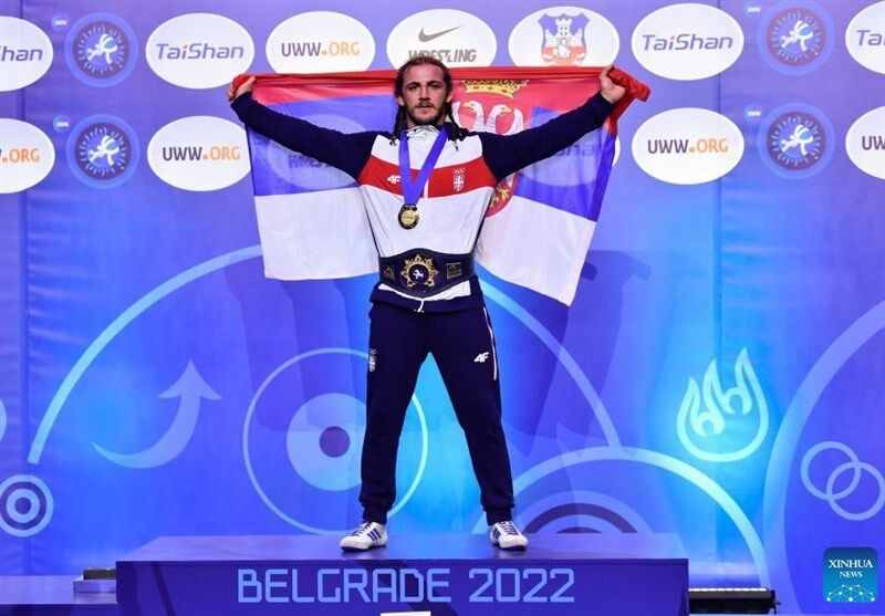 غیبت کشتی‌گیر طلایی صربستان در مسابقات جهانی 