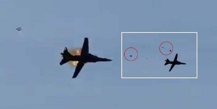 سقوط جنگنده «میگ-۲۳» در نمایشگاه هوایی میشیگان +فیلم