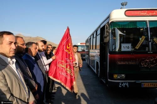 اعزام ۱۲۵ اتوبوس از مشهد به نجف برای اربعین