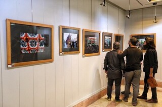 برپایی نمایشگاه «خیمه‌های سوخته» در قم