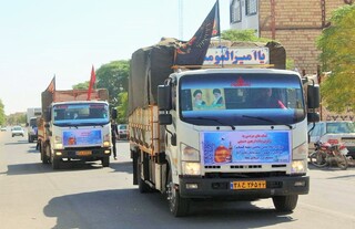 ۸۰۰ کامیون از خراسان رضوی داوطلب انتقال تجهیزات موکب های اربعین شدند