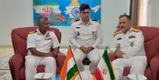 تجلیل  فرمانده دریایی هندوستان از کار بزرگ ایران در ناوگروه ۸۶