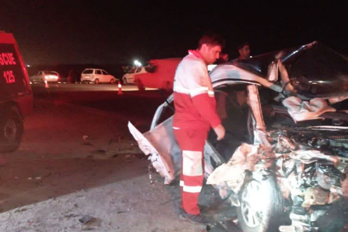 تصادف در جاده مشهد _ سرخس منجر به مرگ ۵ نفر شد