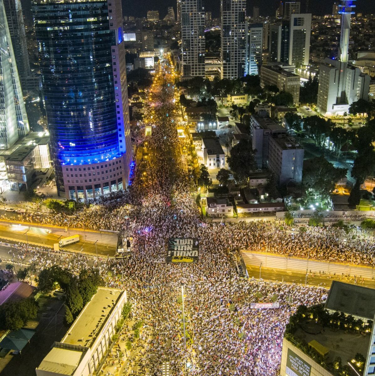 سیوسومین هفته متوالی تظاهرات علیه نتانیاهو