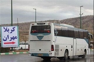 مشکلات حمل و نقل زائران در مرز زرباطیه حل شد