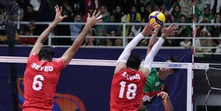 حریف والیبال ایران در مرحله حذفی مشخص شد