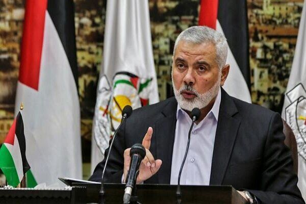 اسماعیل هنیه: تنها راه حل مسئله فلسطین خروج اشغالگران است