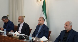نشست اعضای کمیسیون امنیت ملی مجلس و وزیر امور خارجه