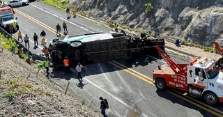 تصادف اتوبوس مهاجران در مکزیک ۱۵ کشته و ۳۶ زخمی بر جای گذاشت