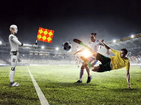 هوش مصنوعی و داوری فوتبال