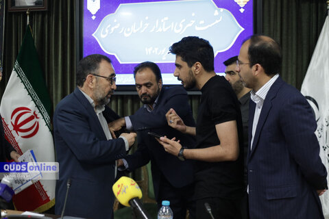 گزارش تصویری I نشست خبری استاندار خراسان رضوی به مناسبت آغاز هفته دولت