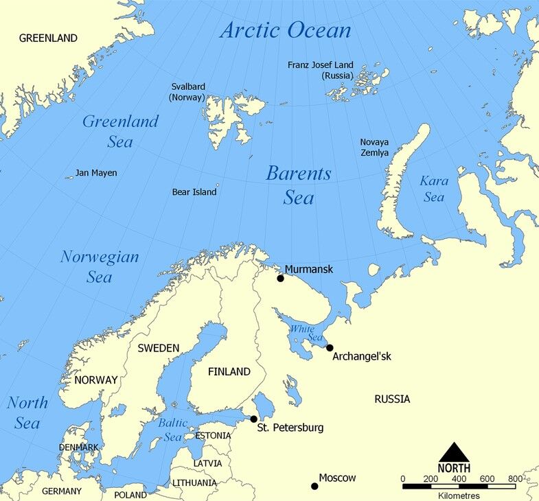 رزمایش روسیه در شمالگان برای دفع کشتی‌های خارجی