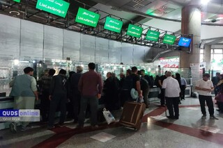 قحطی بلیت در پایانه مشهد و سرگردانی مسافران