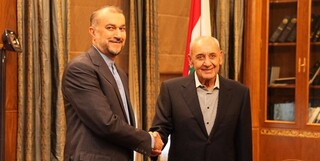 امیرعبداللهیان در دیدار با نبیه بری: انتخاب رئیس جمهور در صلاحیت ملت و رهبران سیاسی لبنان است