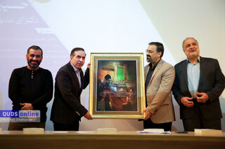 گزارش تصویری I مراسم رونمایی از "کتاب پرگار" نوشته حسین انتظامی در موسسه فرهنگی قدس