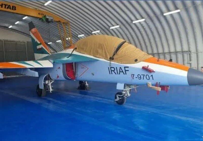 جنگنده آموزشی یاک ۱۳۰ به ایران آمد