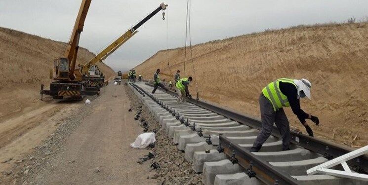 افتتاح پروژه راه‌آهن سنندج ـ همدان 