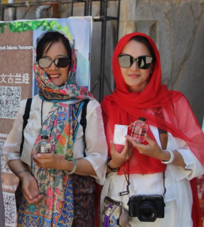 اجرای «نذر آب» برای گردشگران خارجی