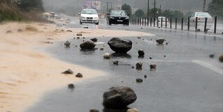 هشدار باران سنگ در کندوان