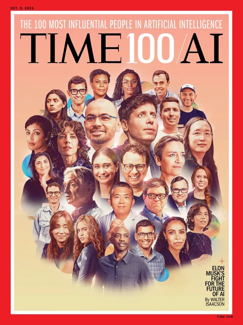 مجله تایم و انتخاب ۱۰۰ فرد تاثیرگذار جهان در حوزه هوش مصنوعی