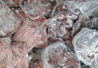 امحاء ۲۱۰۰کیلو گوشت غیربهداشتی در کرمانشاه
