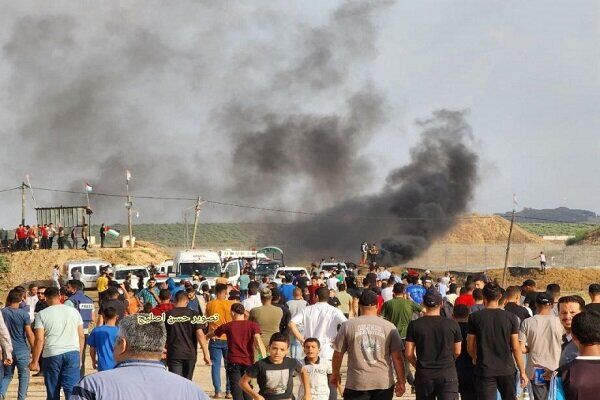 نظامیان صهیونیست به سوی فلسطینیان آتش گشودند
