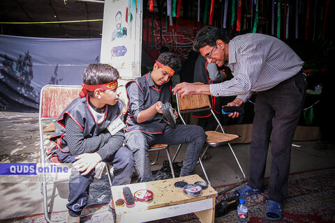 گزارش تصویری I زائرین پیاده حضرت رضا علیه‌السلام - محور چناران