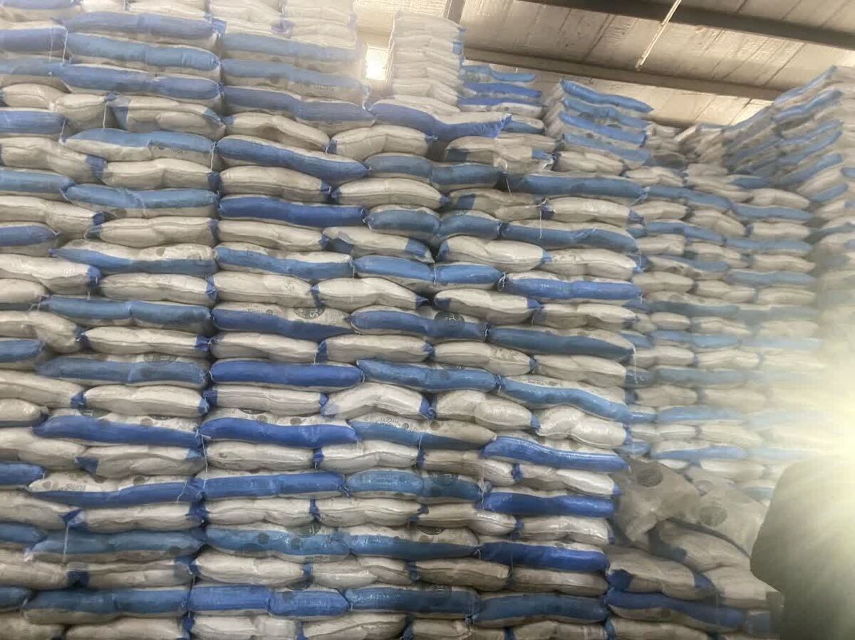 کشف و توقیف کم فروشی 170 تن کالای برنج پاکستانی در شهرستان مشهد