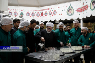 گزارش تصویری I بازدید تولیت آستان قدس رضوی از مواکب خدمت‌رسان در دهه پایانی ماه صفر- مشهد