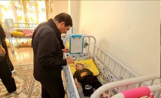 بازدید مخبر از مرکز نگهداری کودکان یتیم معلول ذهنی مشهد