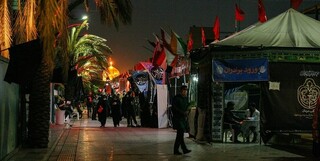 طعم شیرین خدمت در دو قدمی حرم شمس الشموس(ع)/ روایتی از فعالیت موکب‌های پیاده‌راه آیت‌الله واعظ طبسی در ایام پایانی ماه صفر