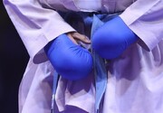 مبارزه کاراته‌کاران خراسان رضوی در مسابقات آسیای مرکزی