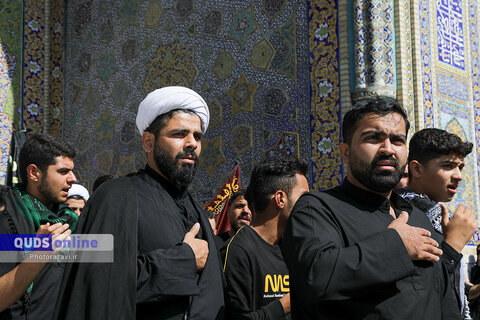 گزارش تصویری I عزاداری روز شهادت امام رضا علیه‌السلام در حرم مطهر رضوی