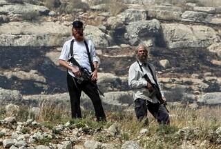 حمله شهرک‌نشینان مسلح به هیات اروپایی در کرانه باختری