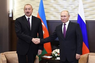 محورهای رایزنی رؤسای جمهور روسیه و جمهوری آذربایجان
