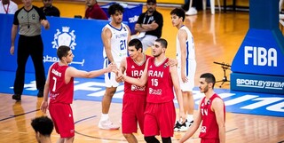 بازی‌های آسیایی| صعود تیم ملی بسکتبال نوجوانان ایران به یک چهارم قهرمانی