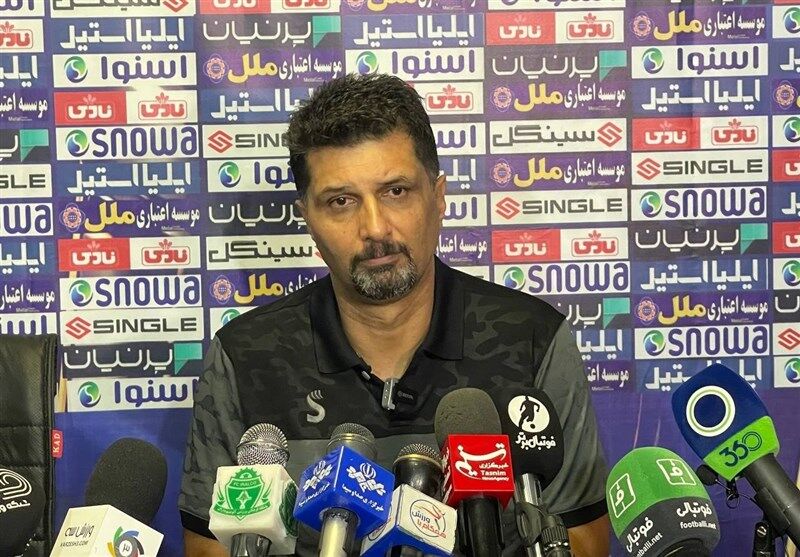 حسینی: کل ۹۰ دقیقه دیدار مقابل مس رفسنجان در اختیار ما بود