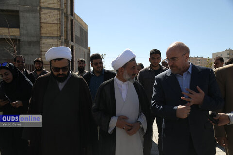گزارش تصویری I بازدید محمد باقر قالیباف از پروژه مجتمع تربیتی حضرت مهدی(عج) در مشهد