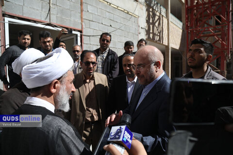 گزارش تصویری I بازدید محمد باقر قالیباف از پروژه مجتمع تربیتی حضرت مهدی(عج) در مشهد