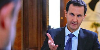 بشار اسد: آمریکا با تروریست‌ها شراکت دارد