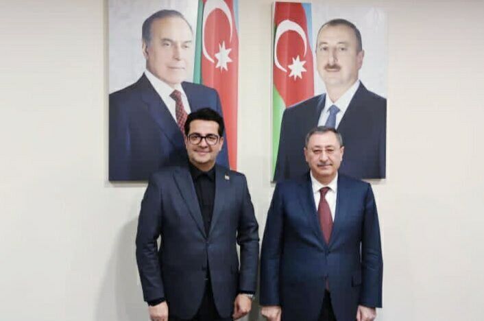 دیدار سفیر ایران در باکو با دستیار رئیس‌جمهور آذربایجان