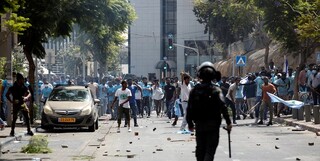 تداوم درگیری‌ها در جنوب تل‌آویو؛ ۱۰ شهرک‌نشین زخمی شدند