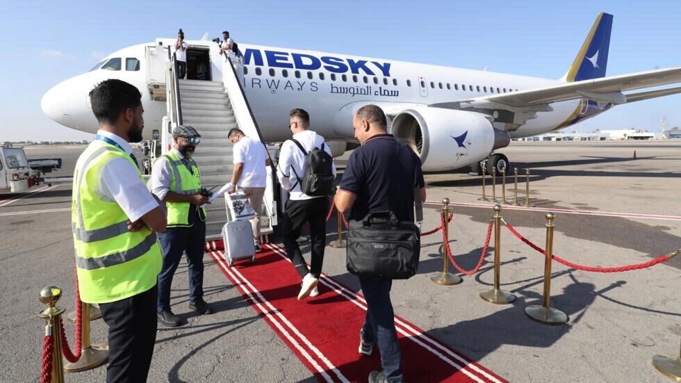 پروازها بین لیبی و ایتالیا بعد از وقفه‌ای ۱۰ ساله از سرگرفته شد