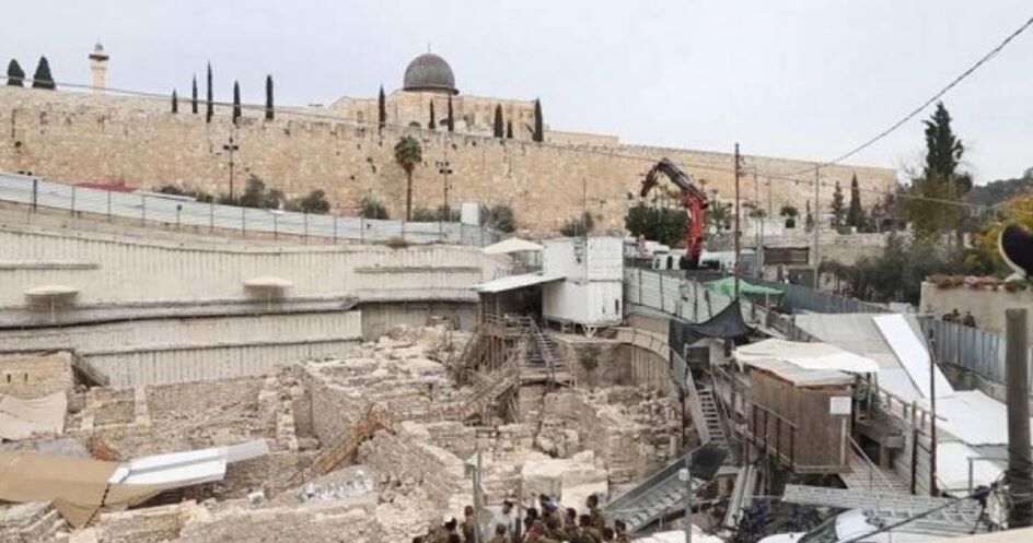 افتتاح یک تونل جدید در زیر مسجدالاقصی در سایه تداوم تجاوز شهرکنشینان